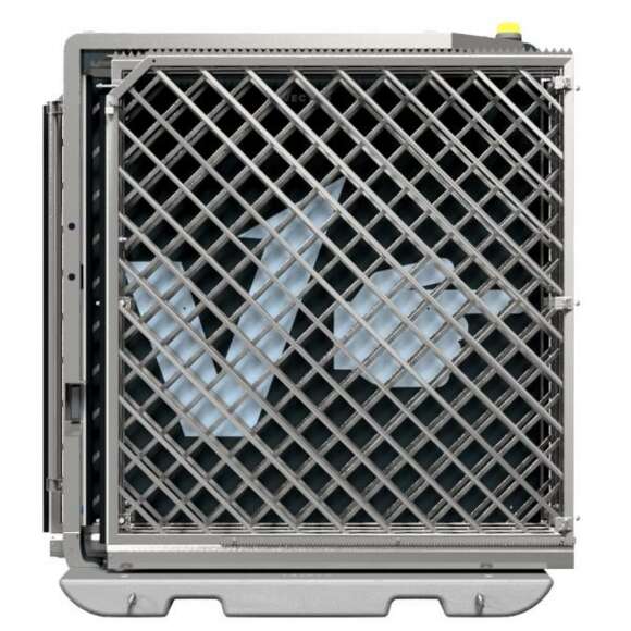 Schake - faltbares Schiebetor - V-Gate Mobiles Tor mit Bauzaunanbindung