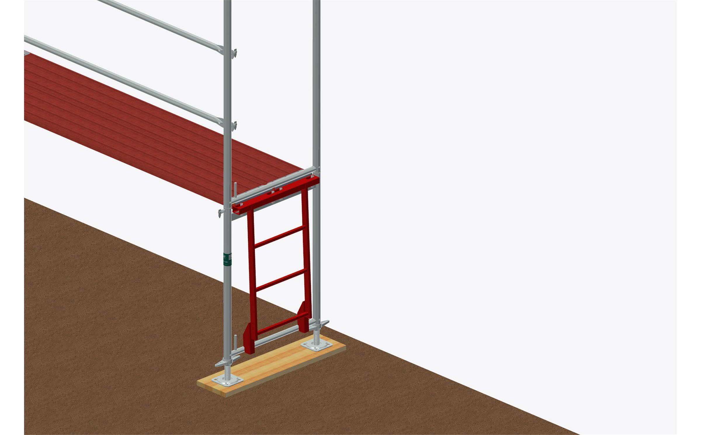 Plettac - Aufstiegsleiter 1,00m