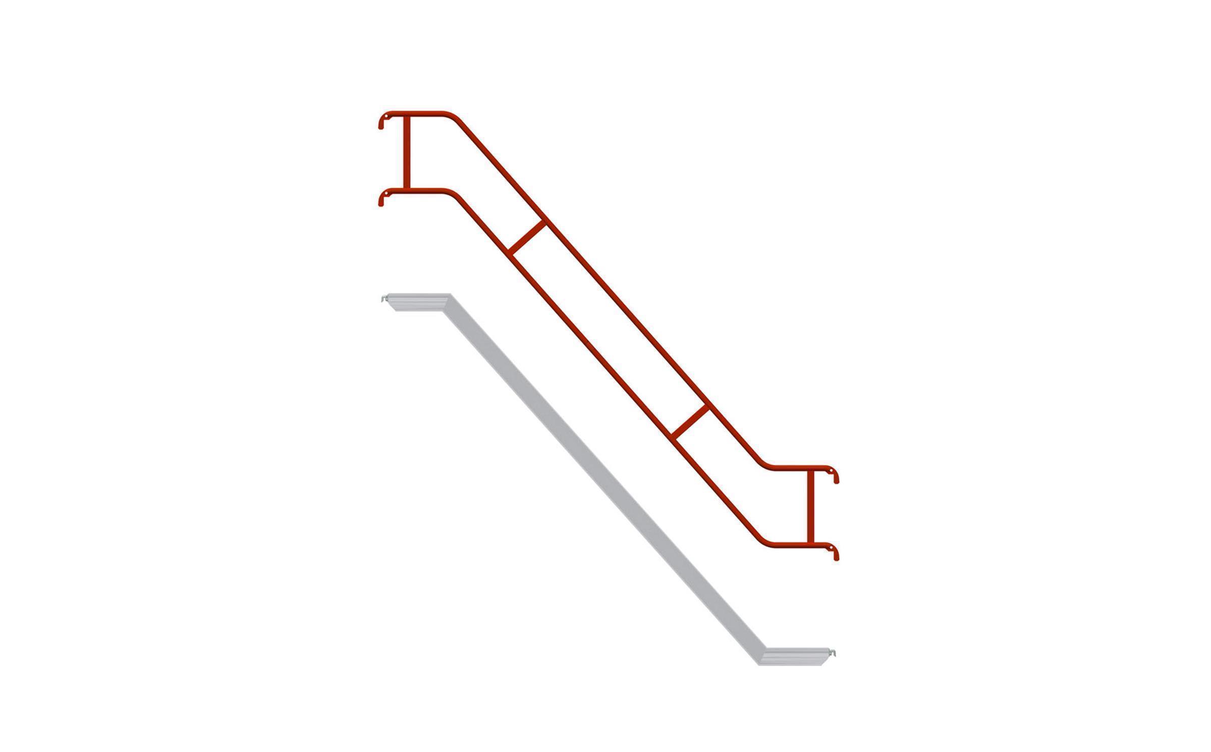 Aussengeländer 2,57m für Uni-Connect