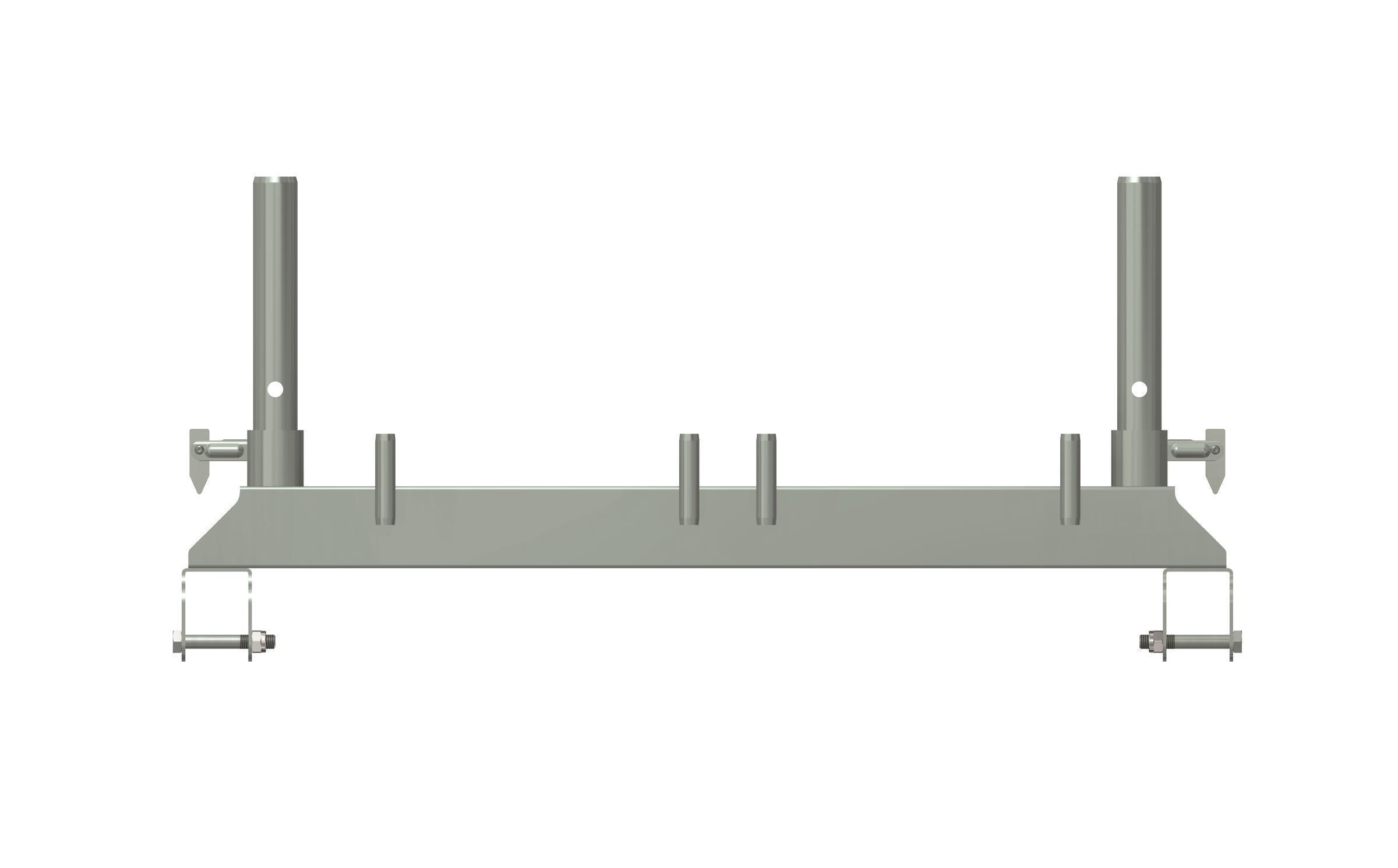 Plettac - Belagriegel für Gitterträger 0,74m