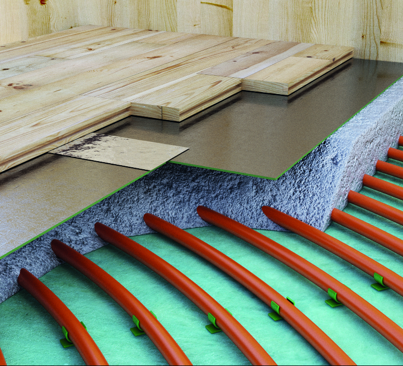 Dämmunterlage für schwimmende Böden - SilentStepAlu