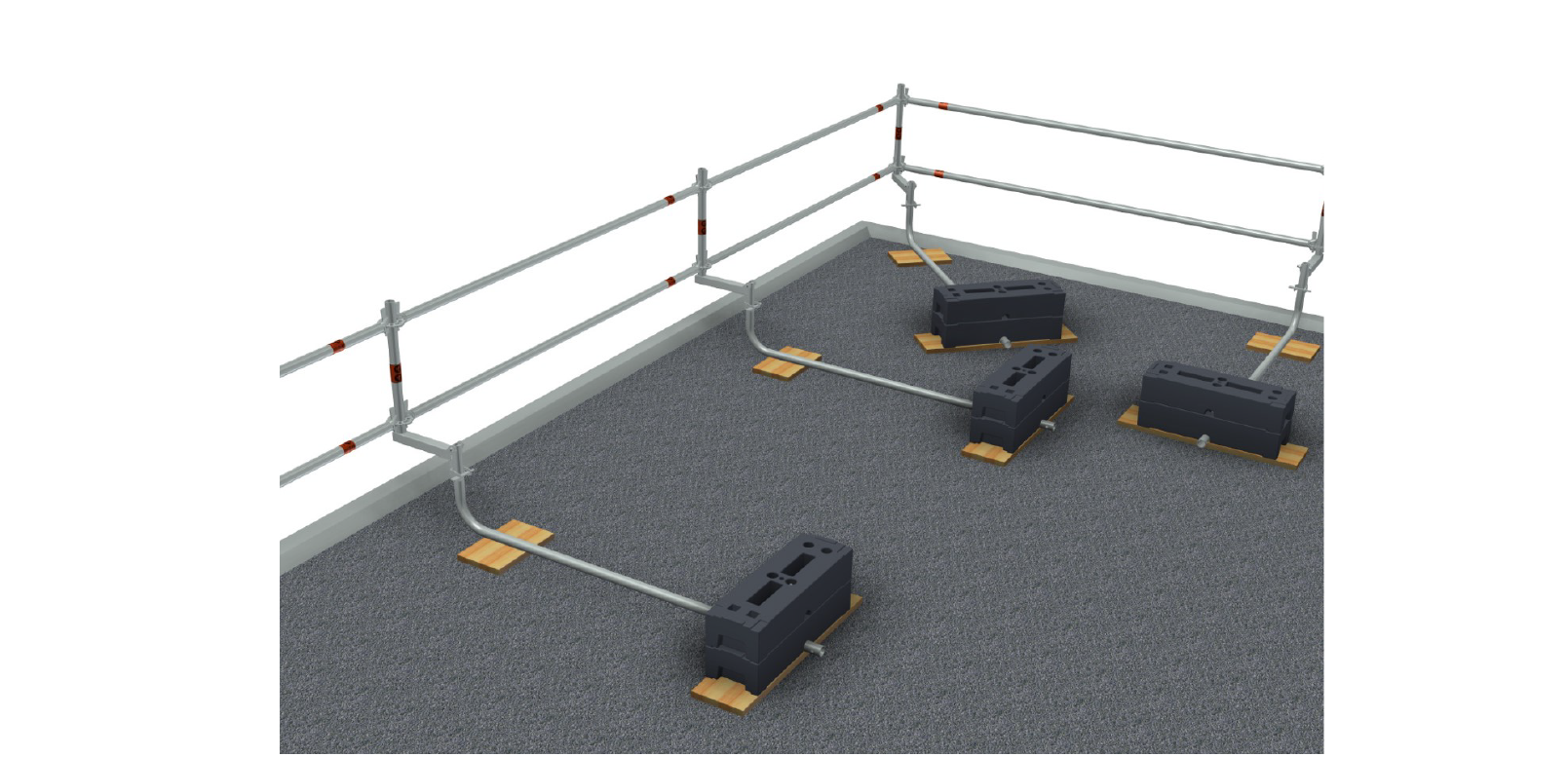 Flachdachseitenschutz