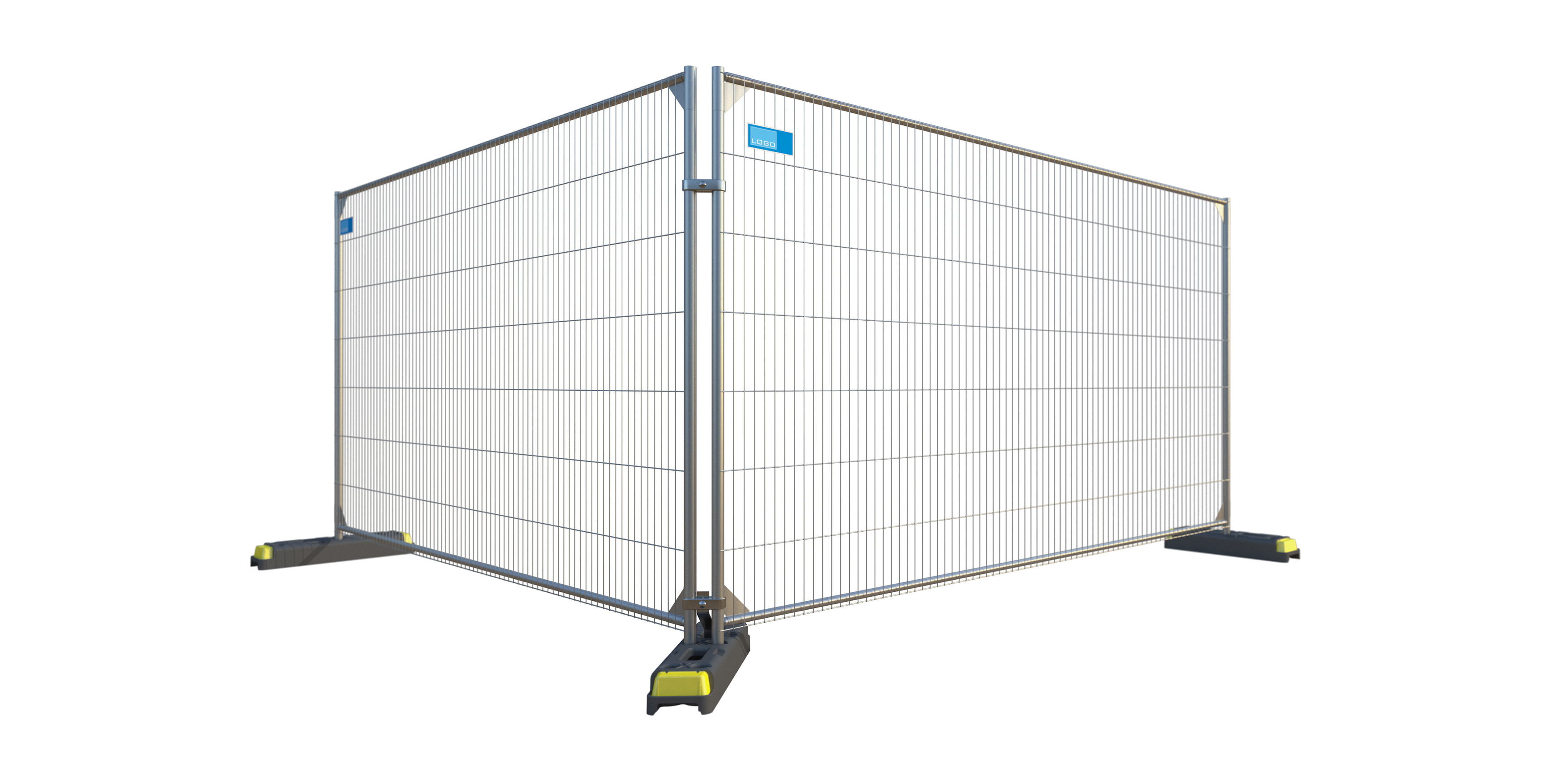 Bauheld24 - Bauzaun BH 1 - 3,50m x 2,00m engmaschig