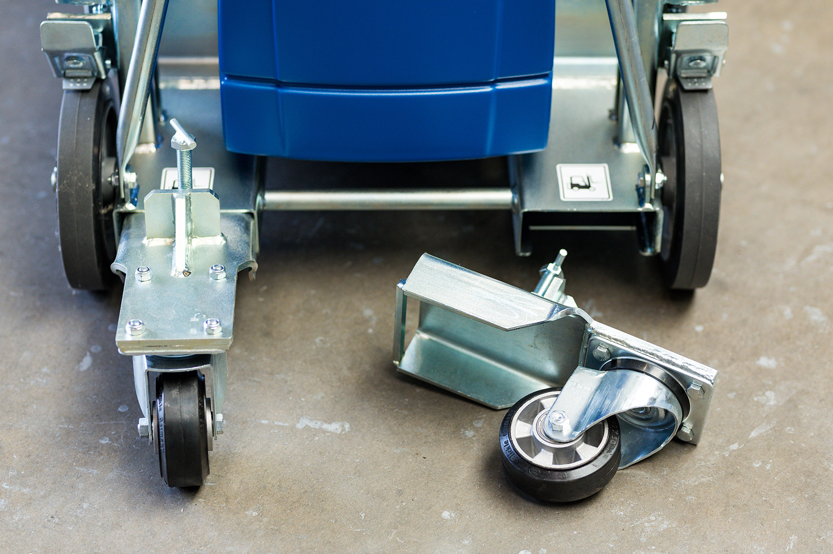 Böcker - 1 Satz Lenkräder für Quertransport - PersonenLift