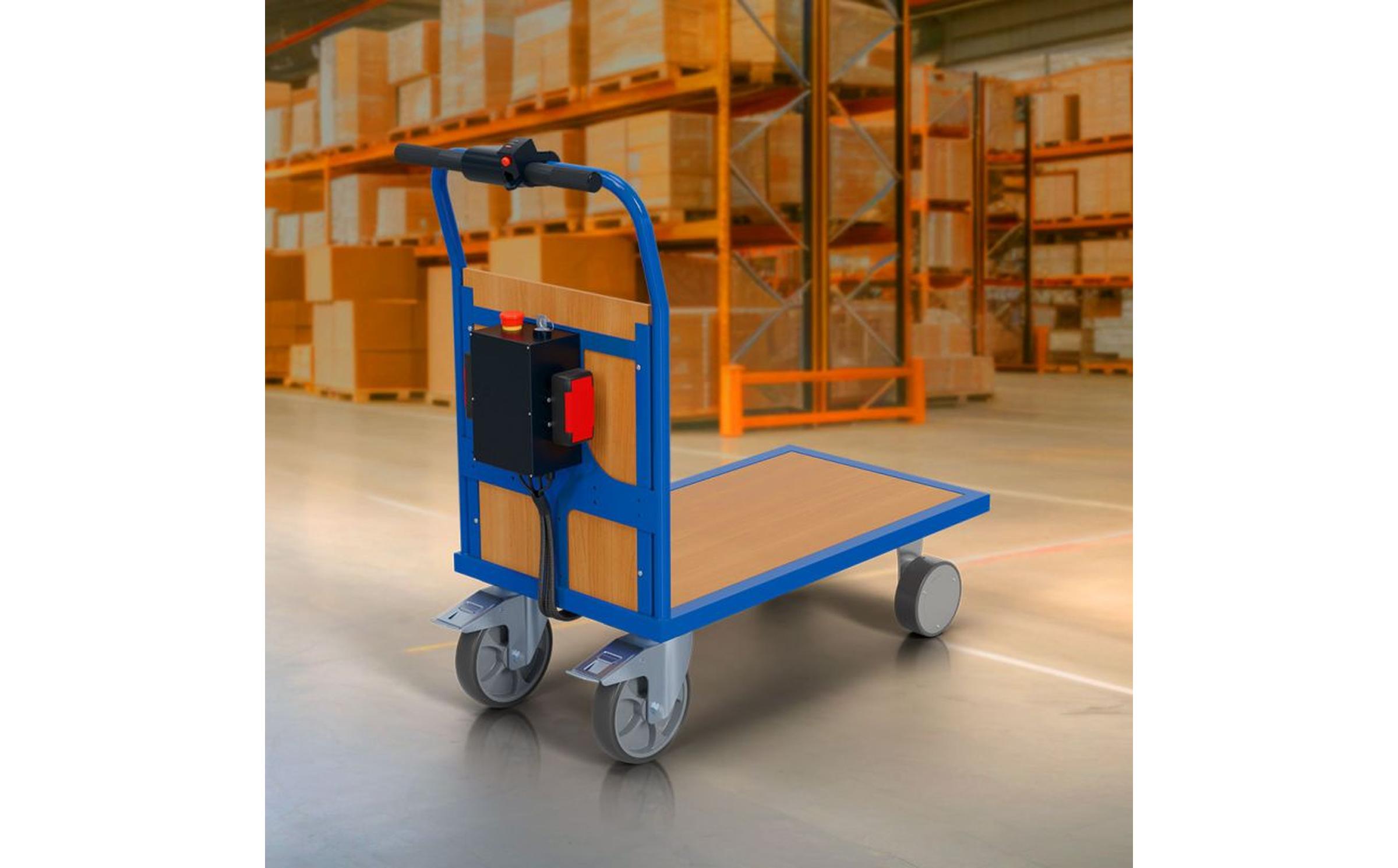 BS Rollen - Elektrischer Stirnwandwagen 1200 x 800 mm STW.1280.E