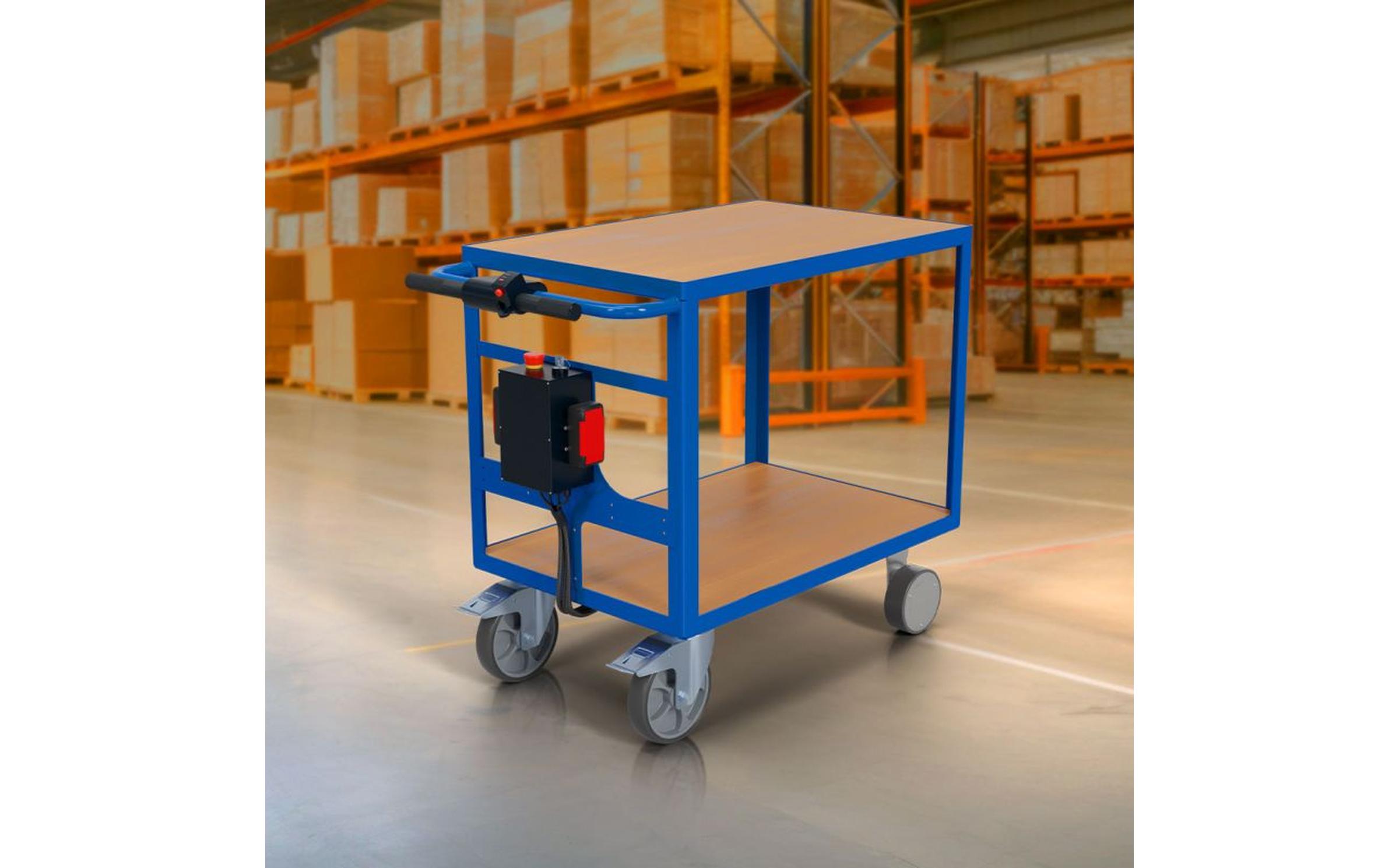 BS-Rollen - Elektrischer Tischwagen 1200 x 800 mm TIW.1280.E