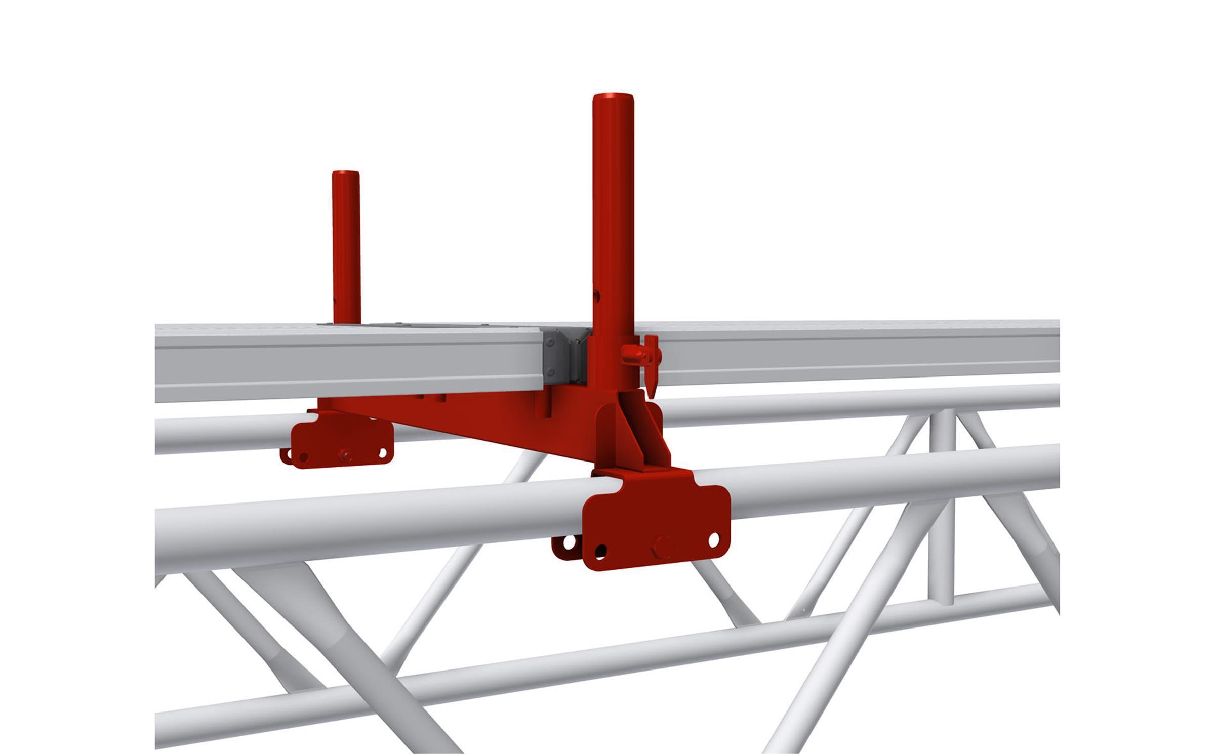 Plettac - Belagriegel für Gitterträger 0,74m