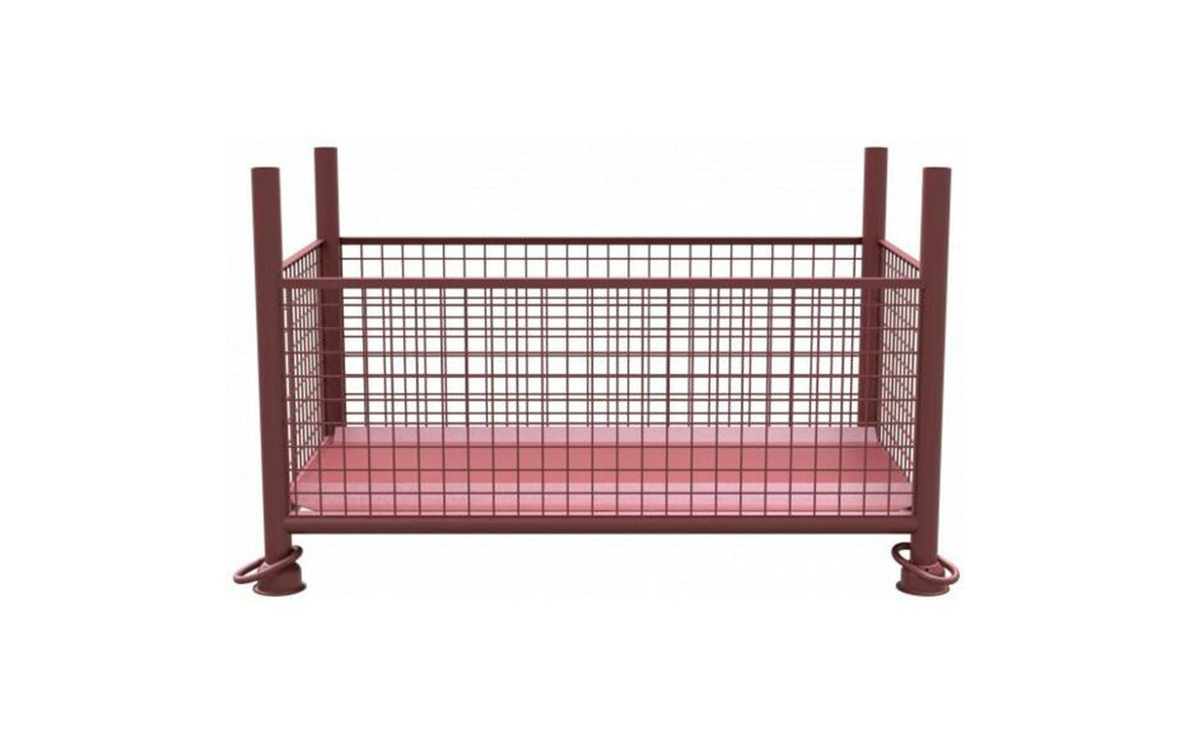 Schake - Gitterboxpalette lackiert