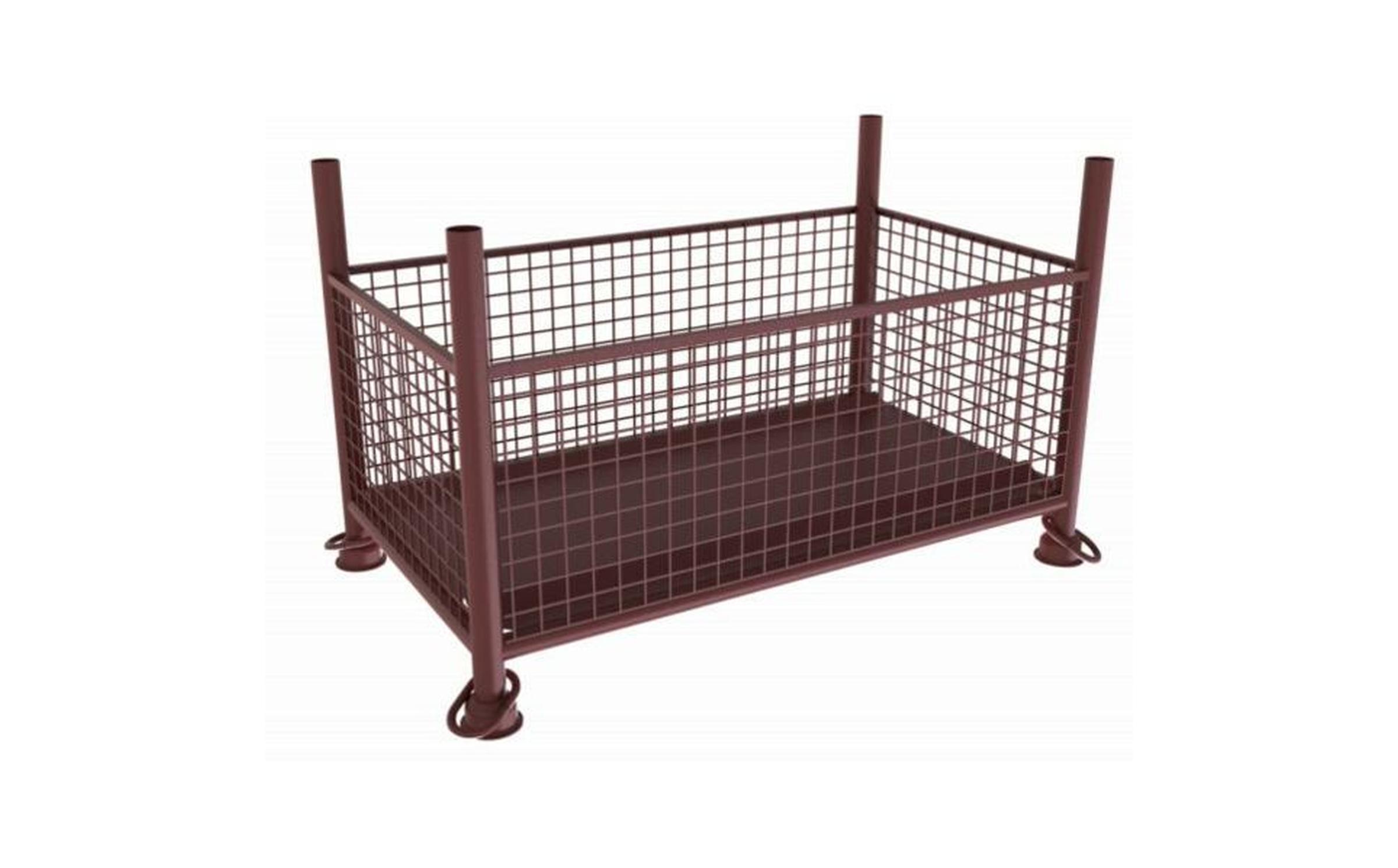 Schake - Gitterboxpalette lackiert