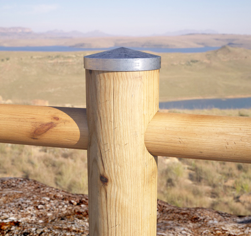 Abdeckung für quadratischen Pfostenträger - HUTS70 - VPE(10Stk)