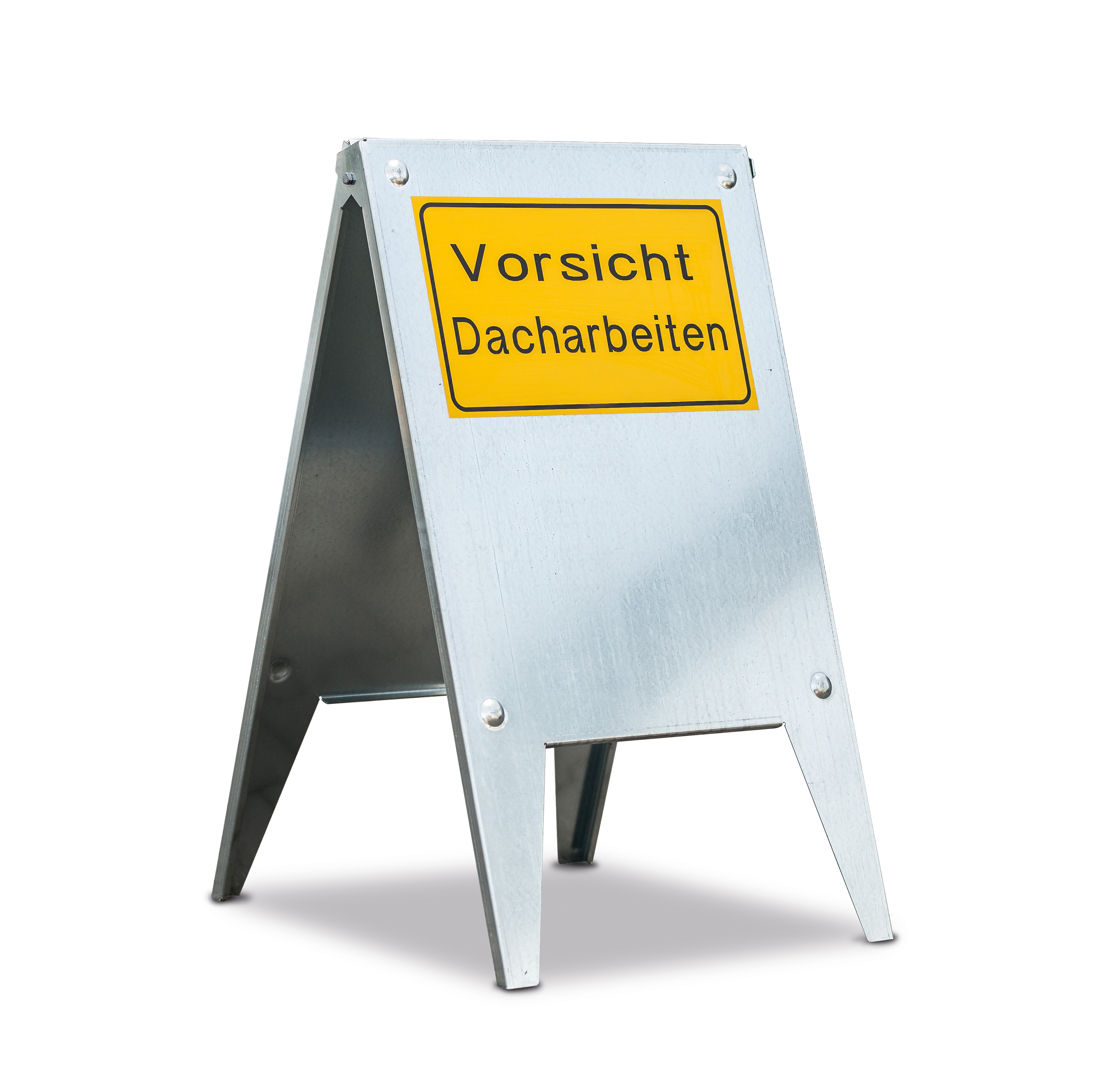 Böcker - Warntafel verzinkt “Vorsicht Dacharbeiten“