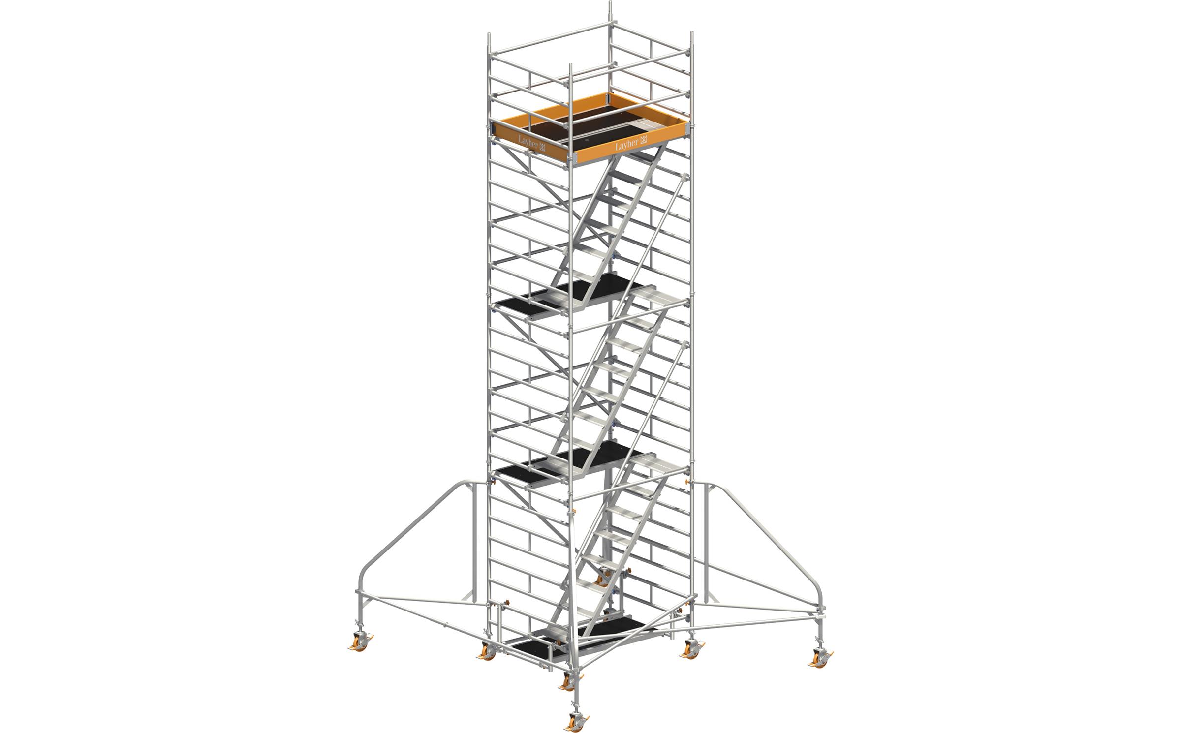 Layher Rollgerüst - Uni Komfort 4203 AH 8,20m