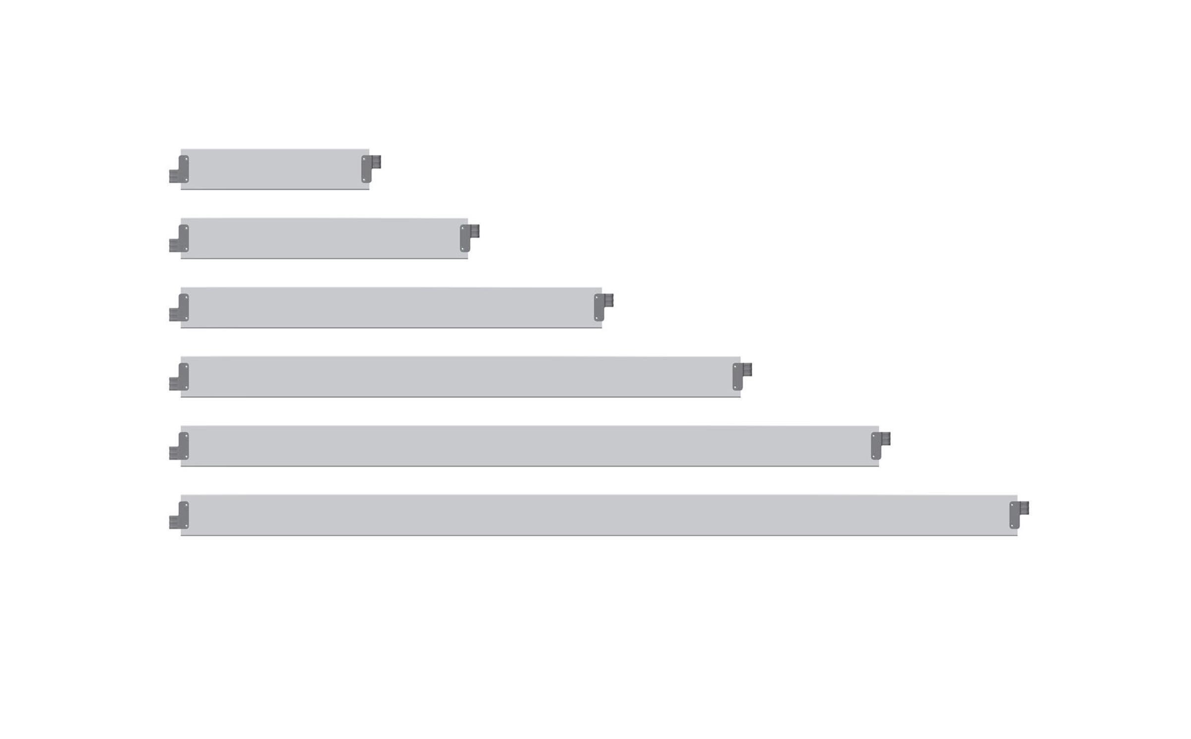 Plettac - Aluminiumbordbrett 0,74m